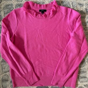 JCREW pink sweater